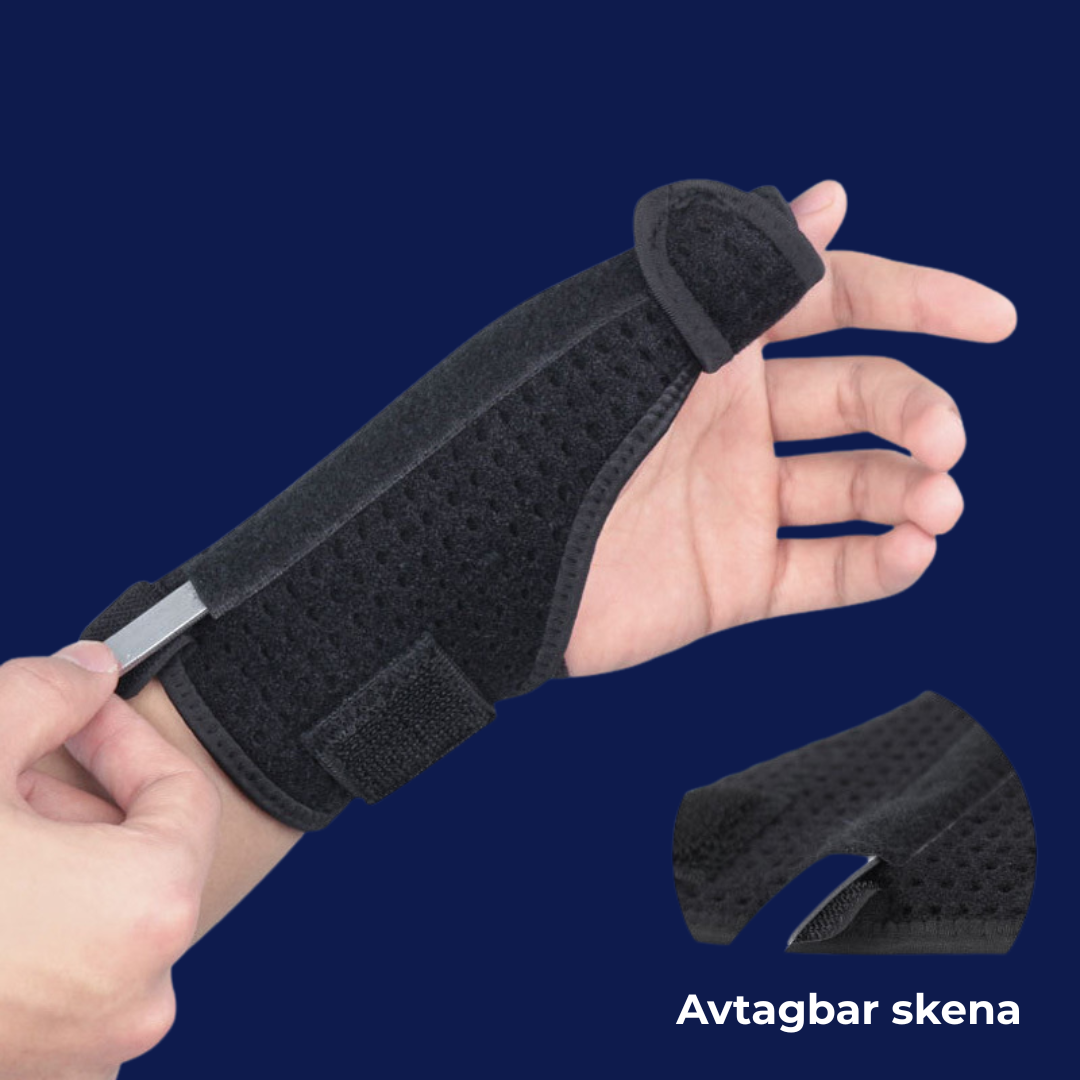 Avtagbar skena för tumskydd - Stabil Posture
