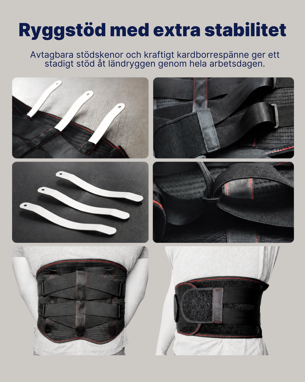 Ryggbälte Active