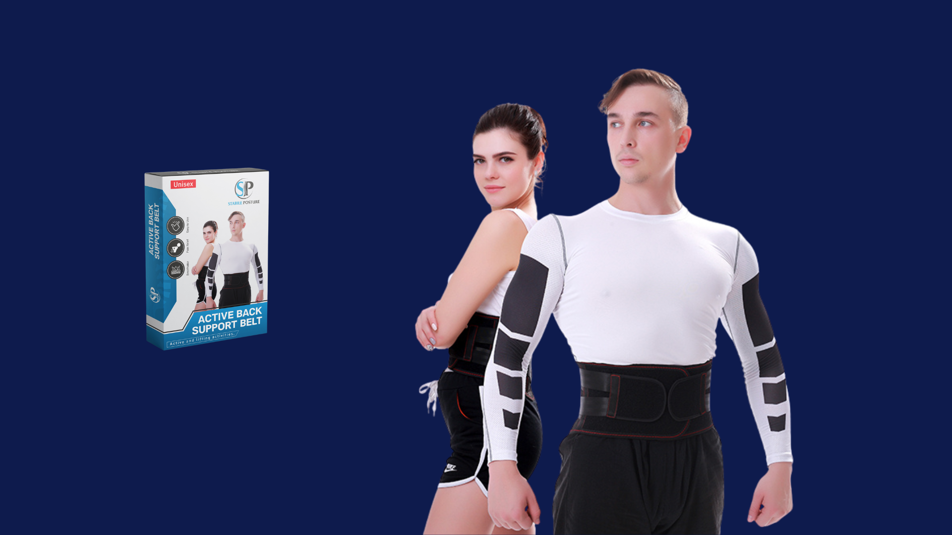 Köp ryggbälte och ryggstöd online | Stabil Posture