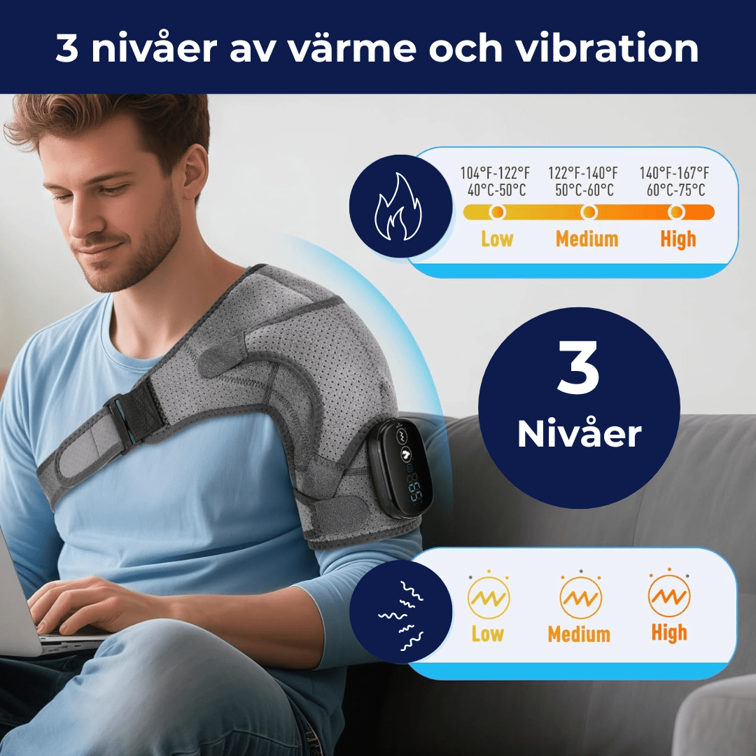 Elektriskt Värmeterapi Multimassage - Stabil Posture