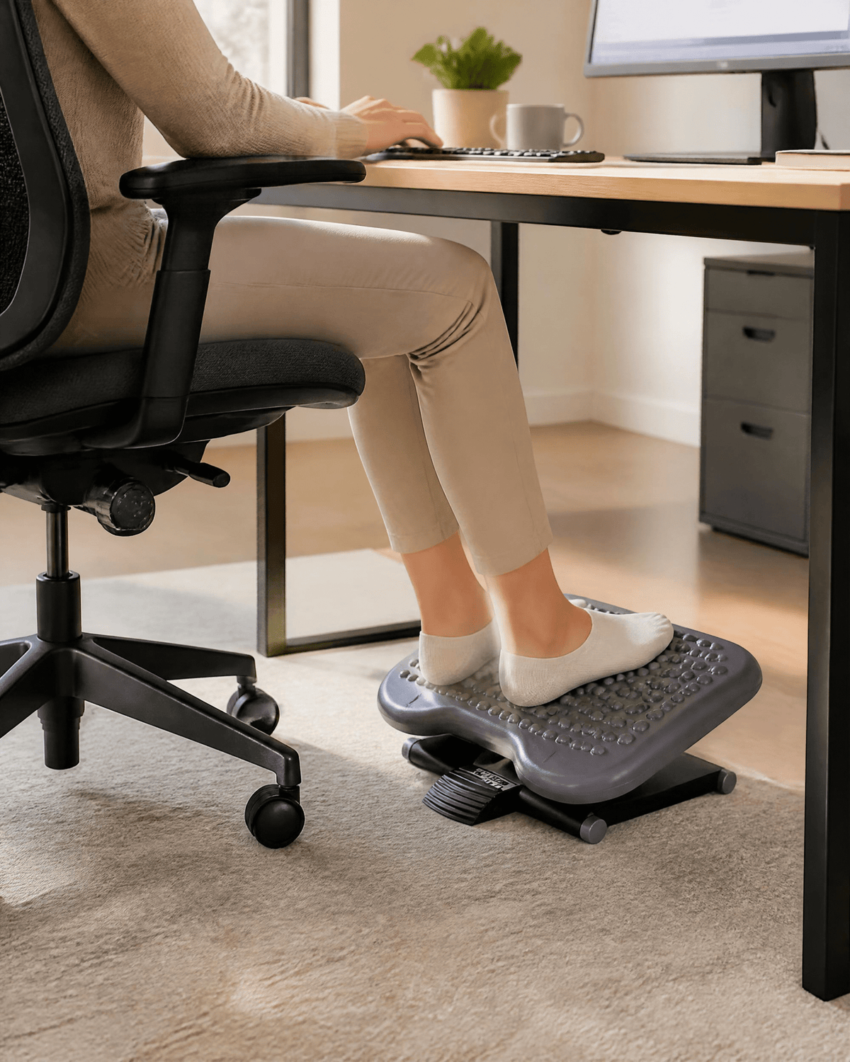 Ergonomisk Fotstöd - Stabil Posture