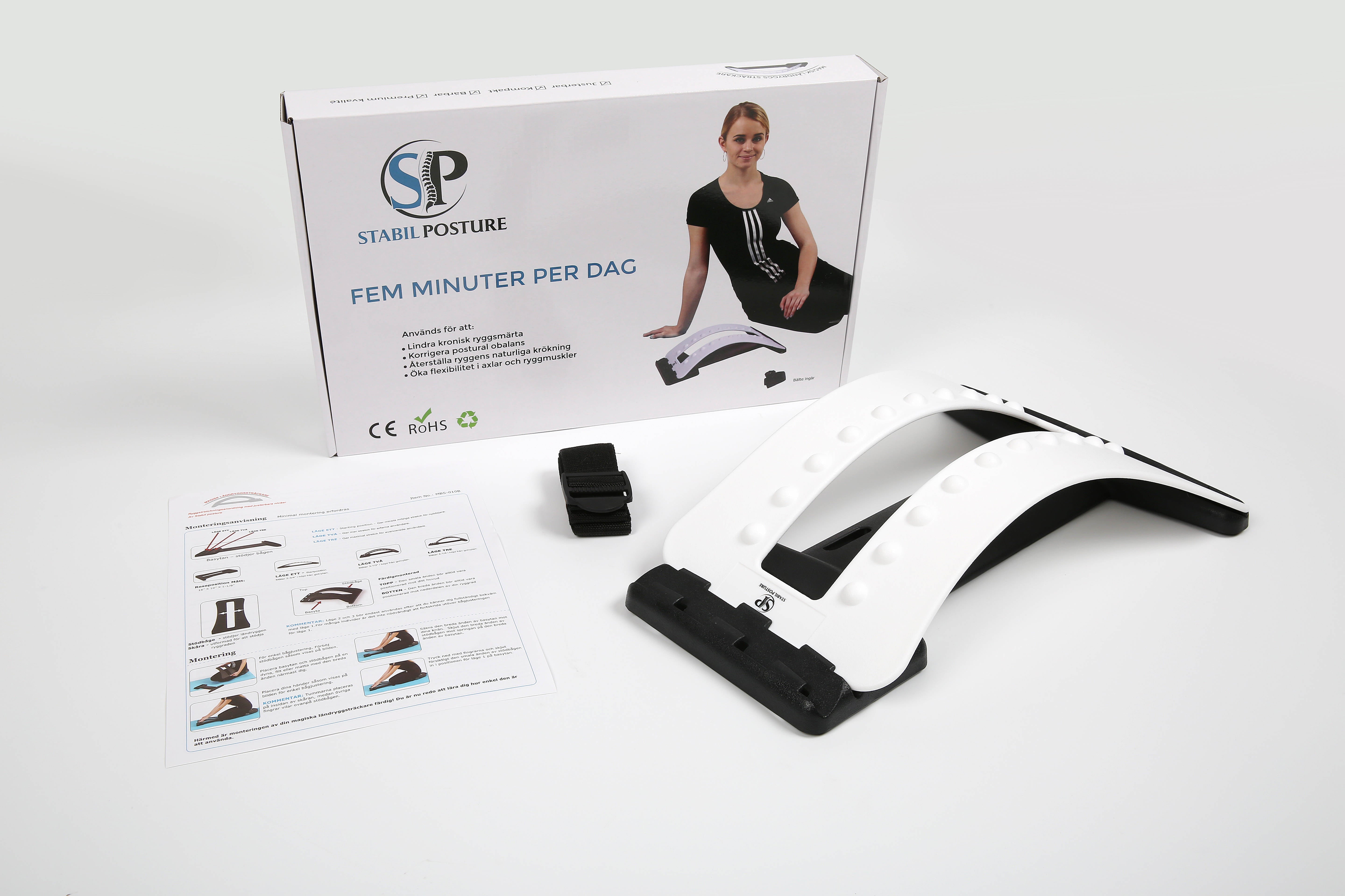 Ryggsträckare Pro 2.0 - Stabil Posture
