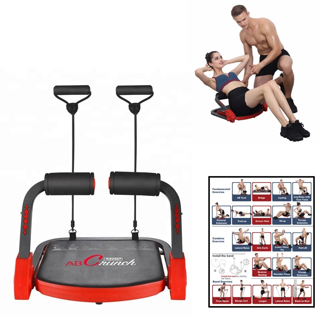 Ab Crunch (BAND+TRÄNINGSGUIDE ENG) - Stabil Posture