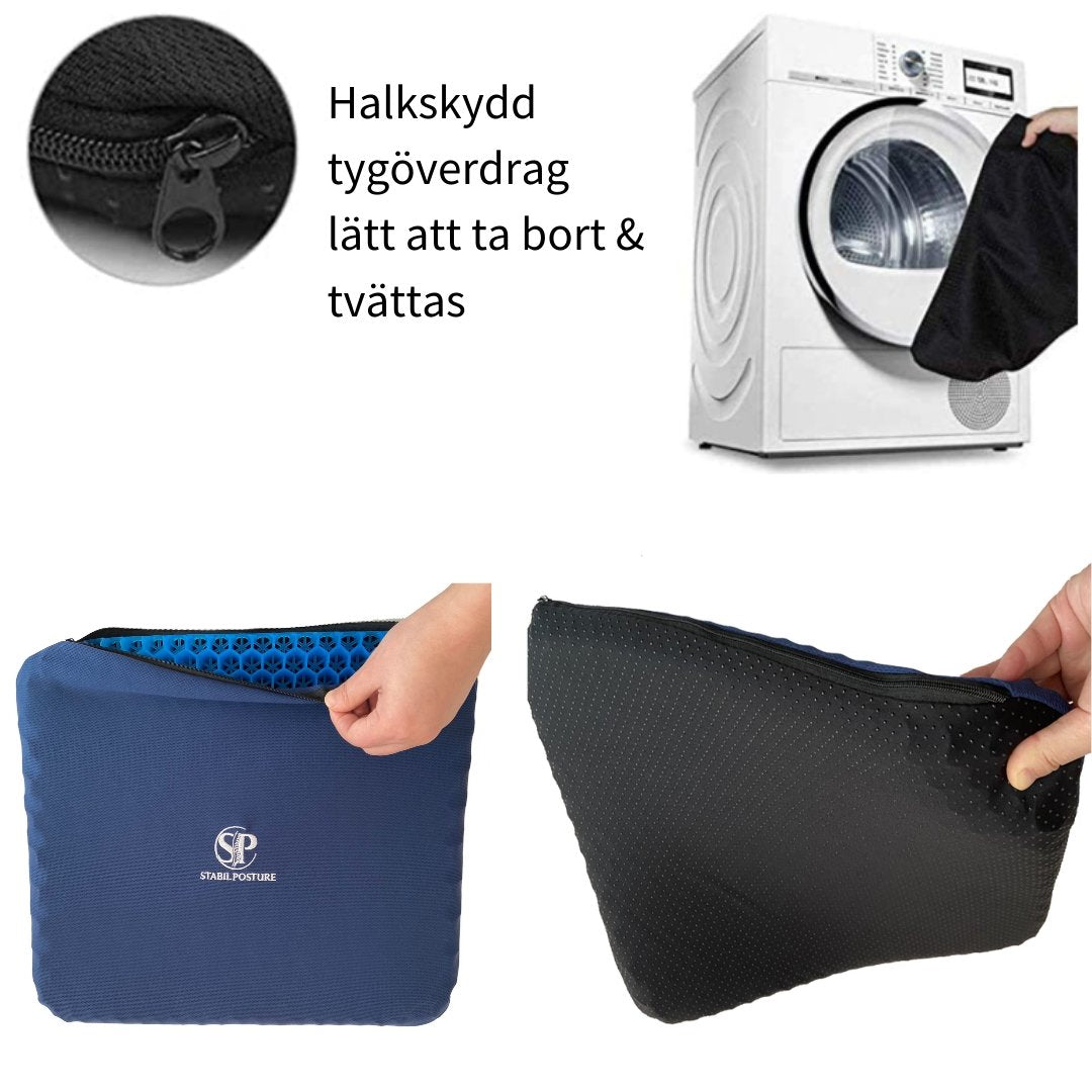 Ergonomisk Gel Sittdyna - Stabil Posture