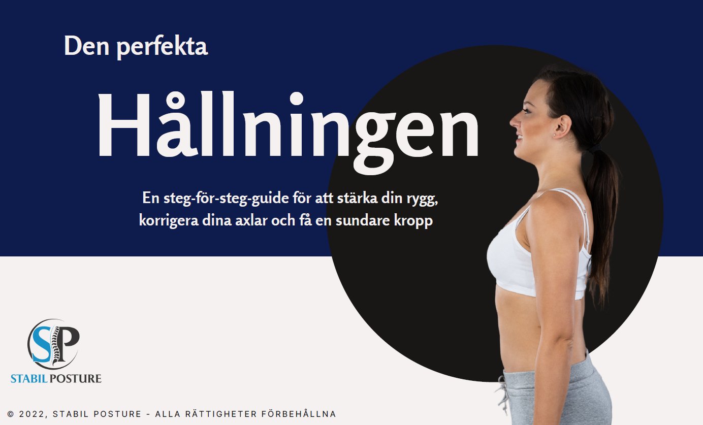 Förbättra Hållningen Guide PDF - Stabil Posture