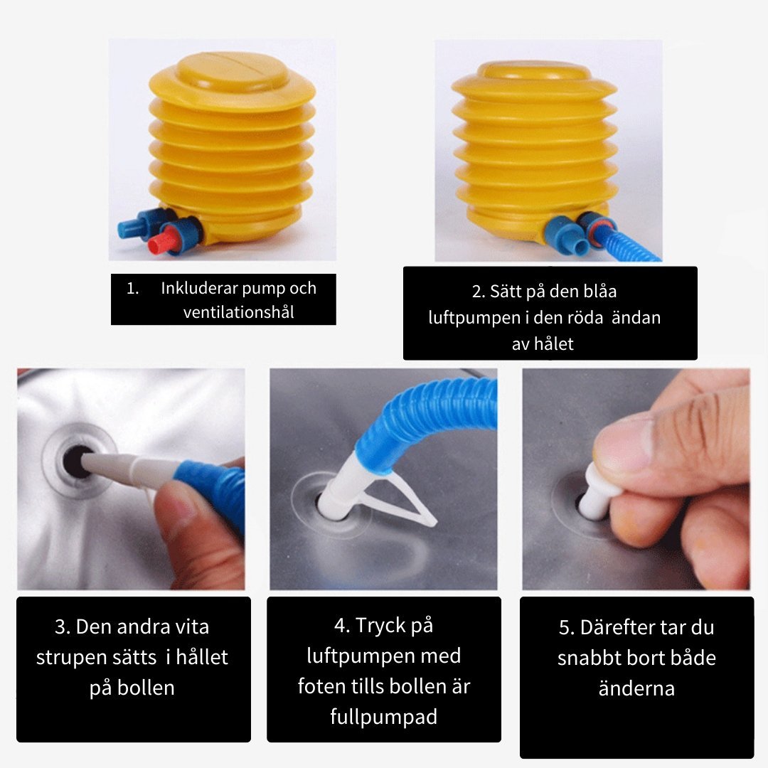 Träningsboll (+pump) - Stabil Posture