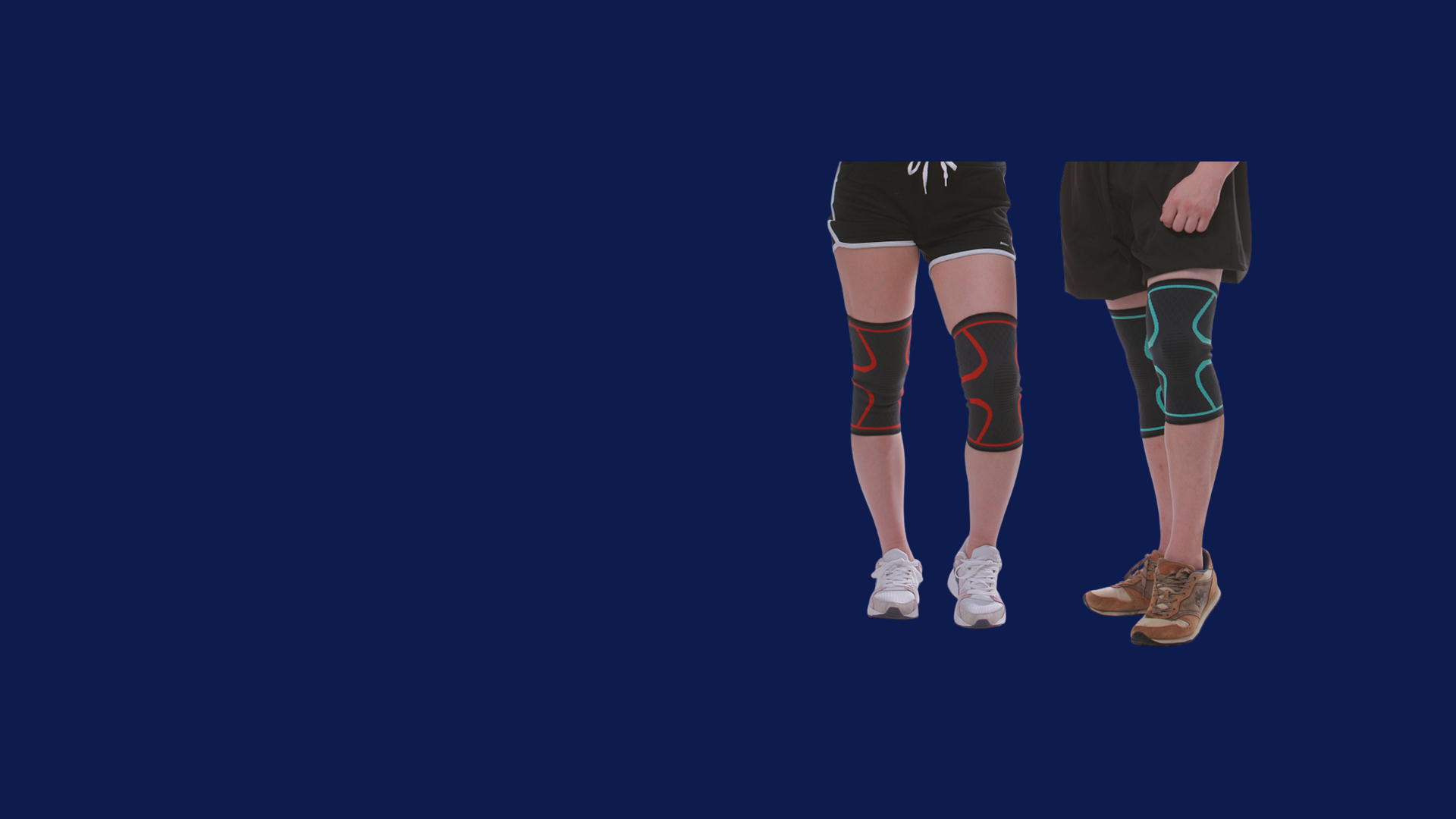 Knästöd, knäskydd och knämassage kollektion | Stabil Posture