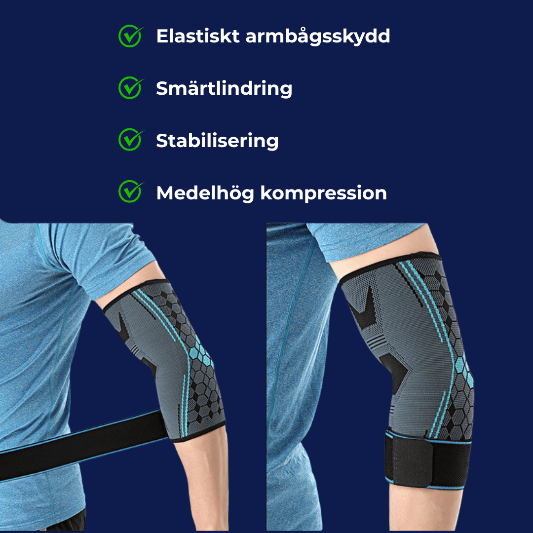 Armbågsskydd med Straps - Stabil Posture