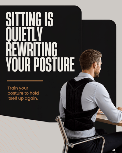 Hållningsväst Stabil Svart - Stabil Posture
