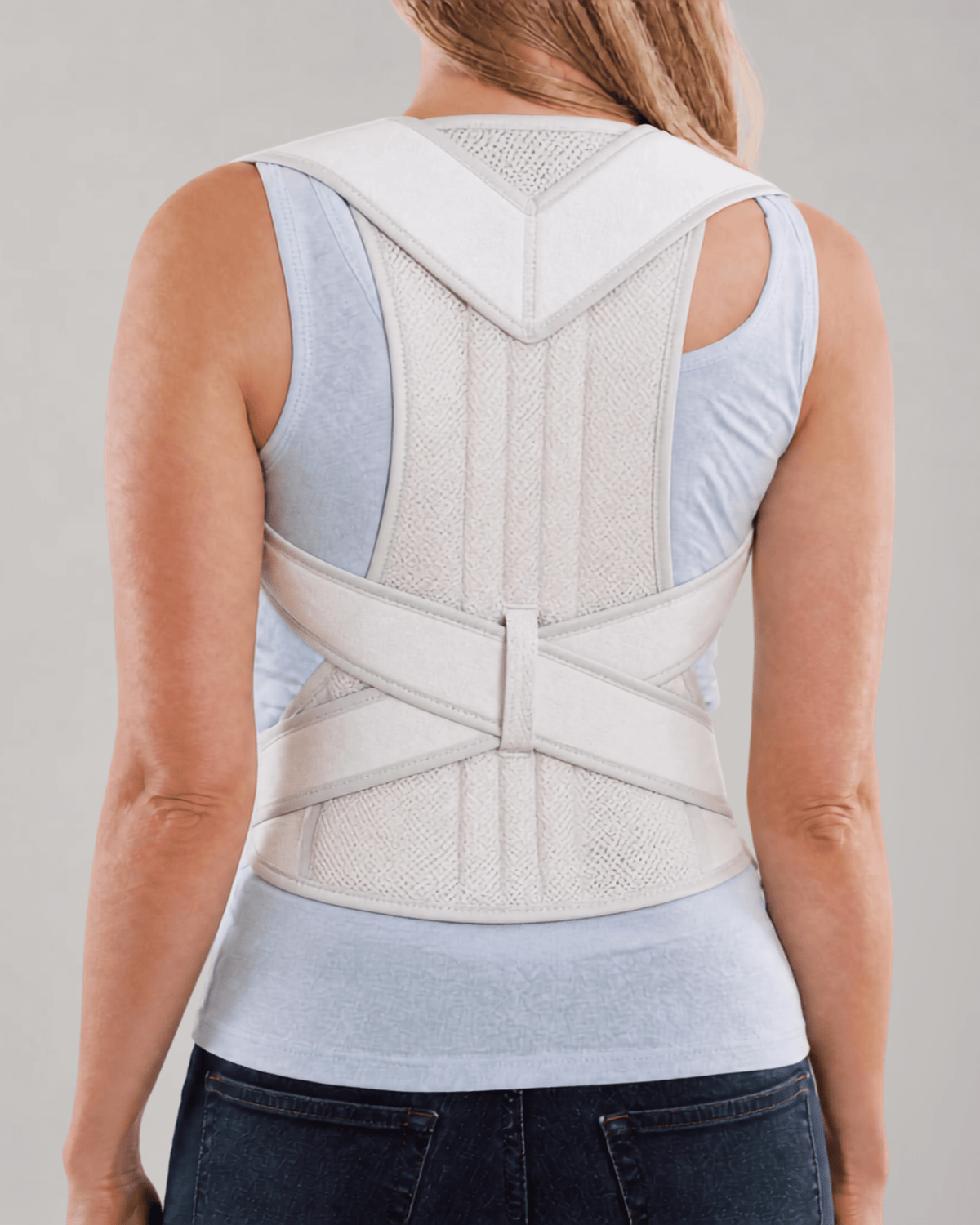 Hållningsväst Stabil Vit Design - Stabil Posture