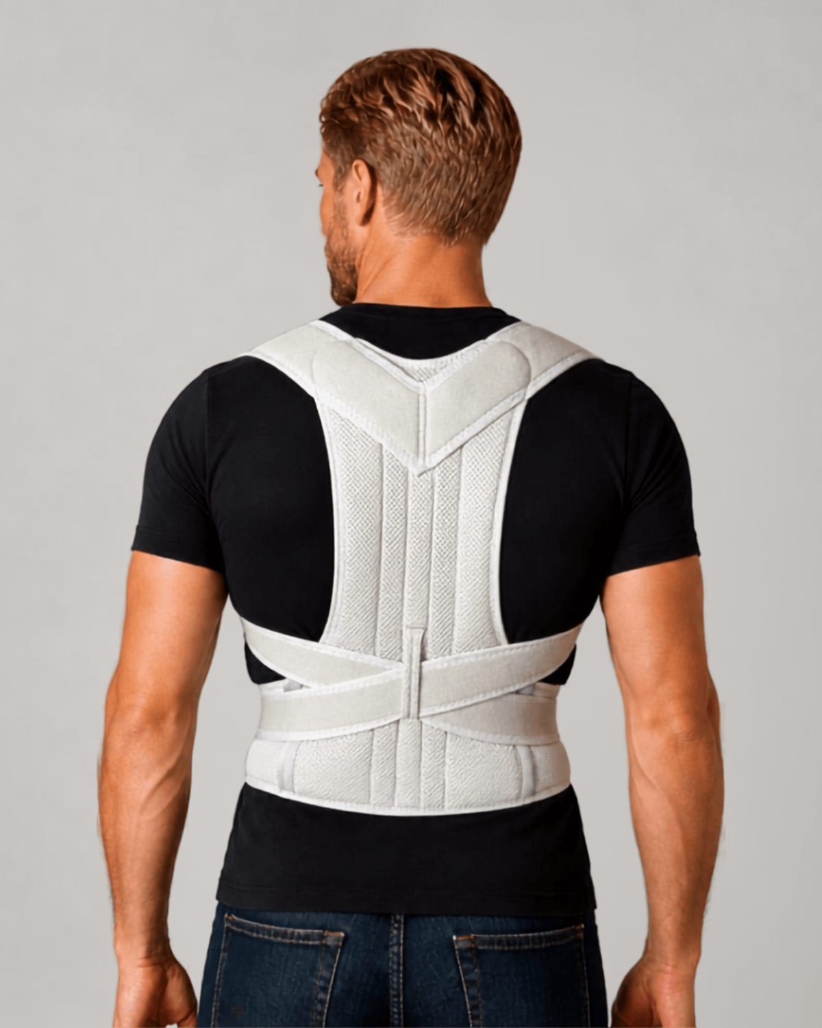 Hållningsväst Stabil Vit Design - Stabil Posture