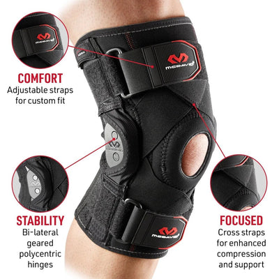 Premium Ledstabiliserande Knästöd Hinged - Stabil Posture
