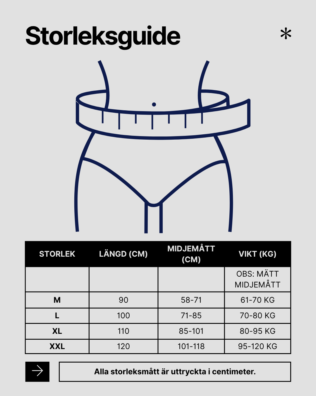 Ryggbälte Rehab - Stabil Posture
