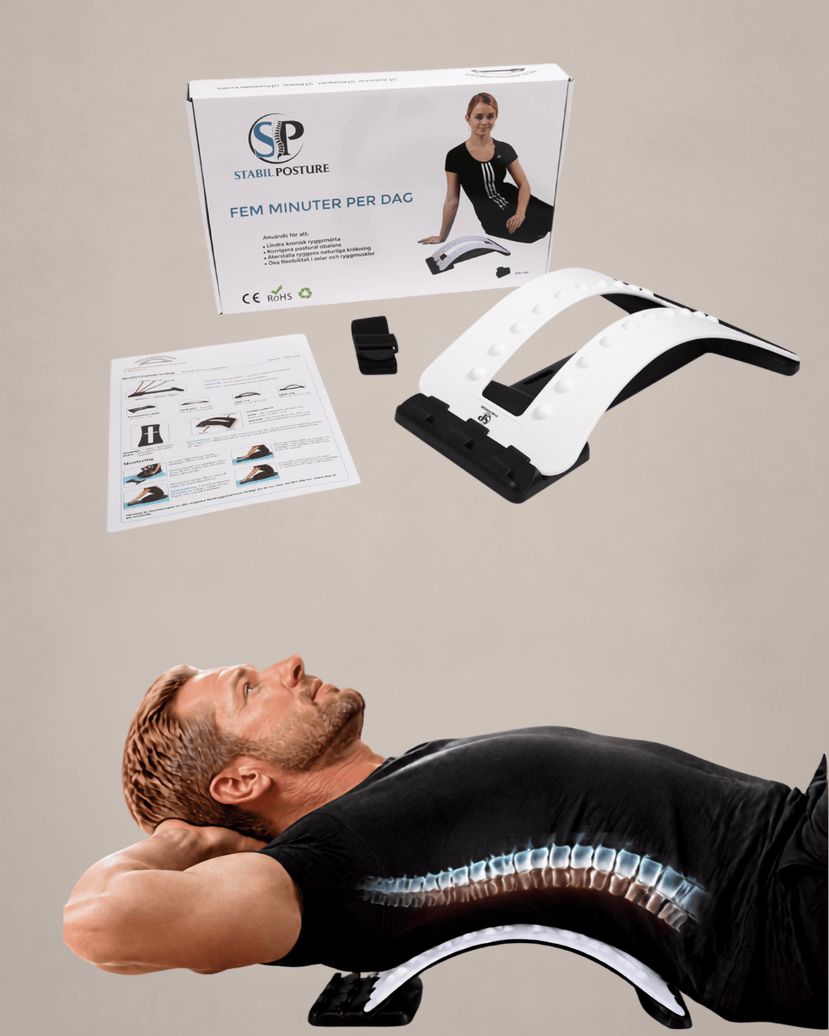 Ryggsträckare Stabil - Stabil Posture