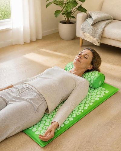 Spikmatta med nackkudde - Stabil Posture