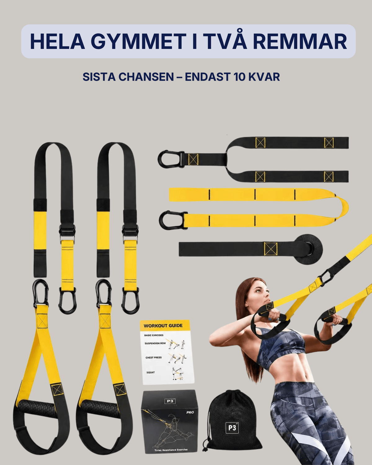 Suspension Multitrainer Gymband - Stabil Posture