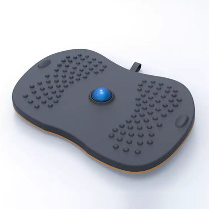 Balansbräda för ståbord i svart plast med ergonomisk design och halkfri yta
