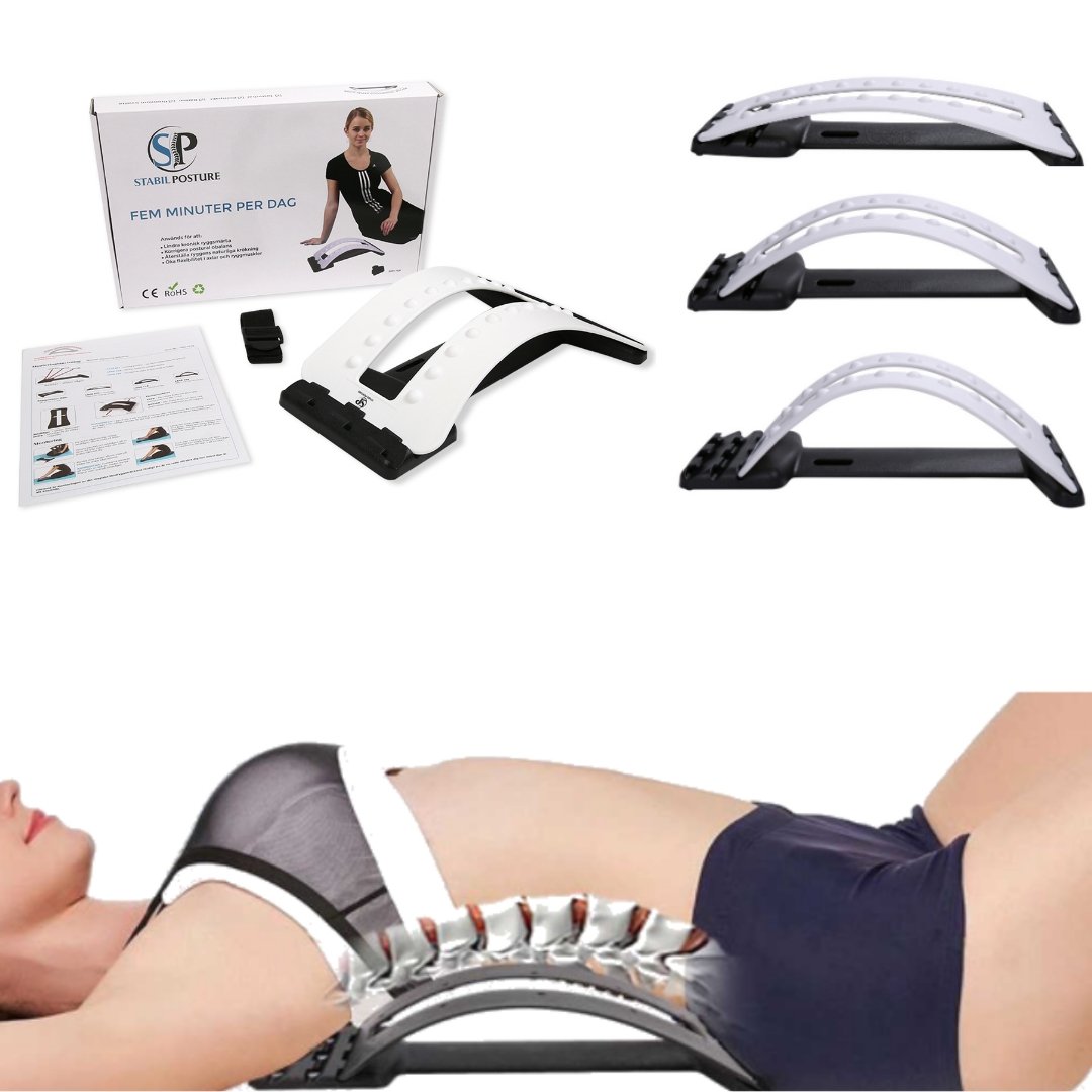 Grafisk guide – instruktioner för användning i olika positioner - Stabil Posture