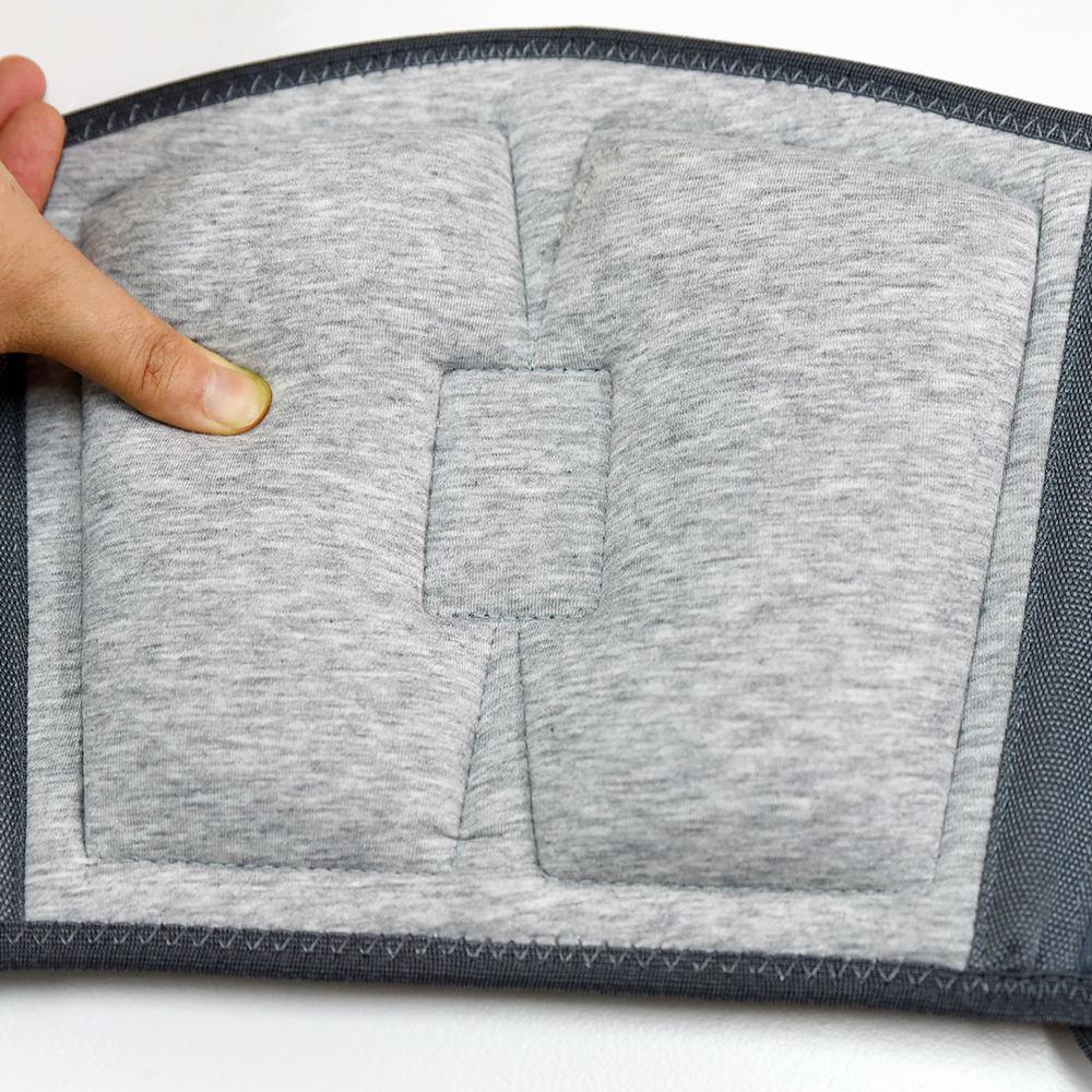 Ryggstöd rullat – mjukt material och tydlig kardborrestängning - Stabil Posture