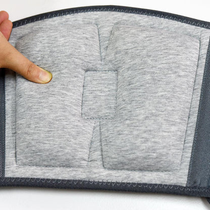 Ryggstöd rullat – mjukt material och tydlig kardborrestängning - Stabil Posture